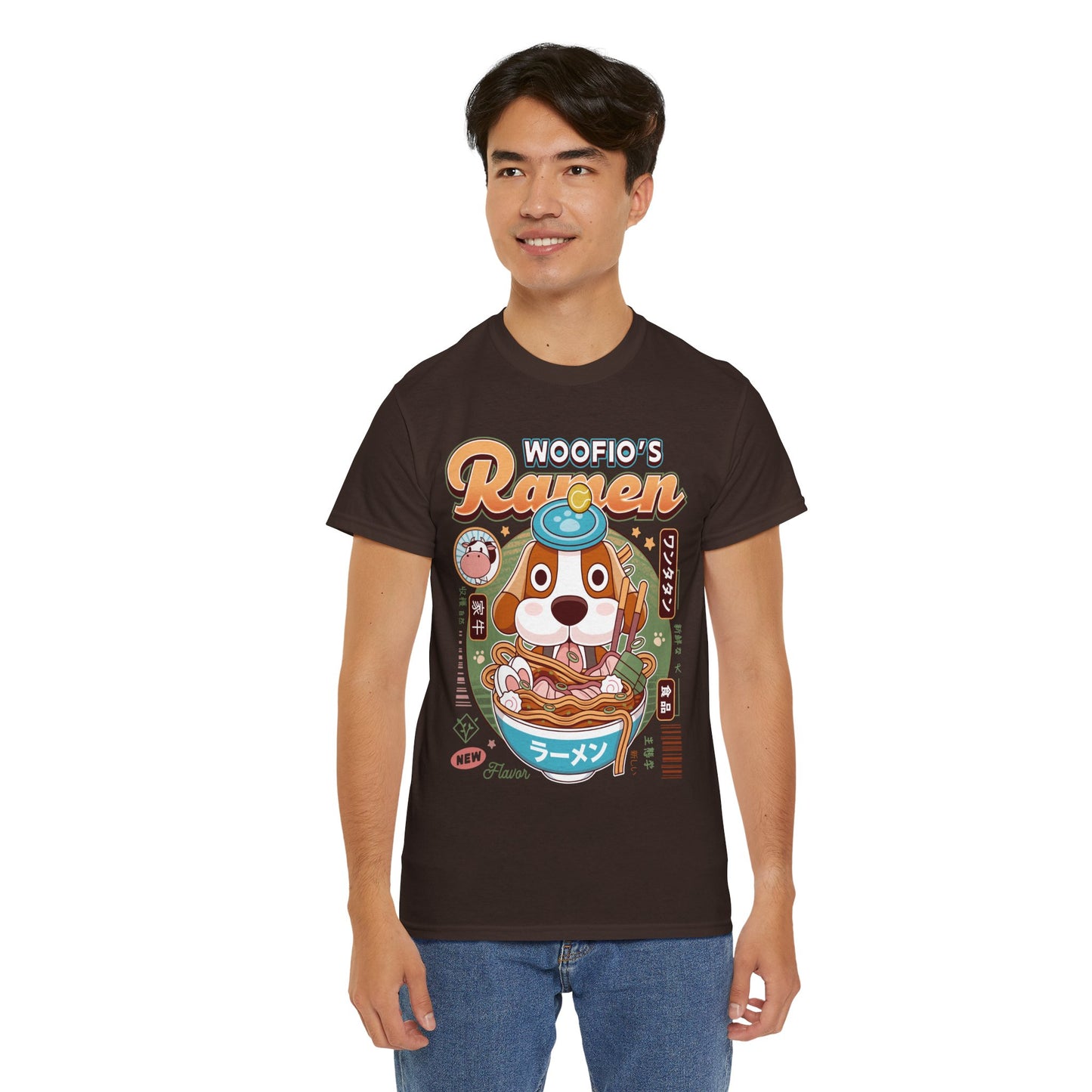 Woofio Vintage Ramen Unisex T-Shirt