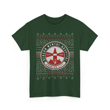 Beacon Mental Hospital Ugly Sweater Unisex T-Shirt