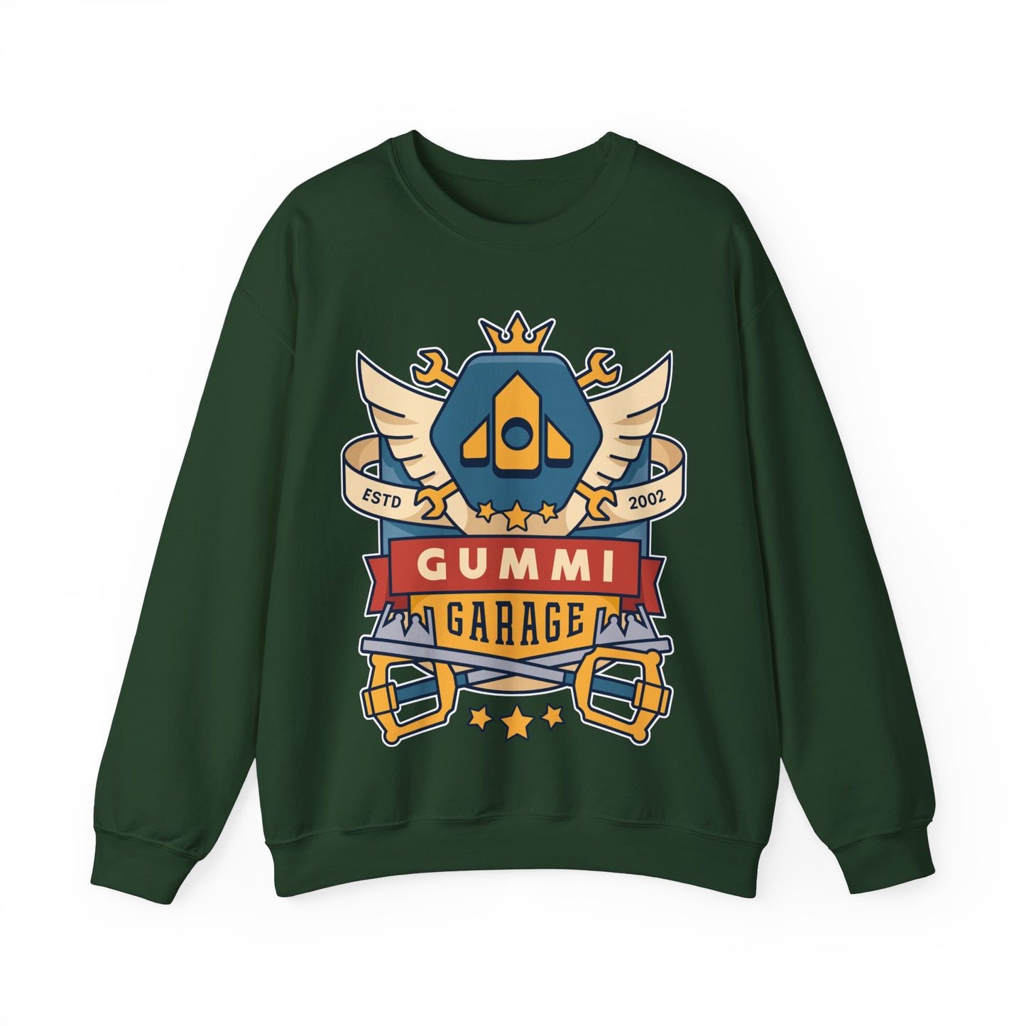 The Gummi Garage Emblem Crewneck Sweatshirt