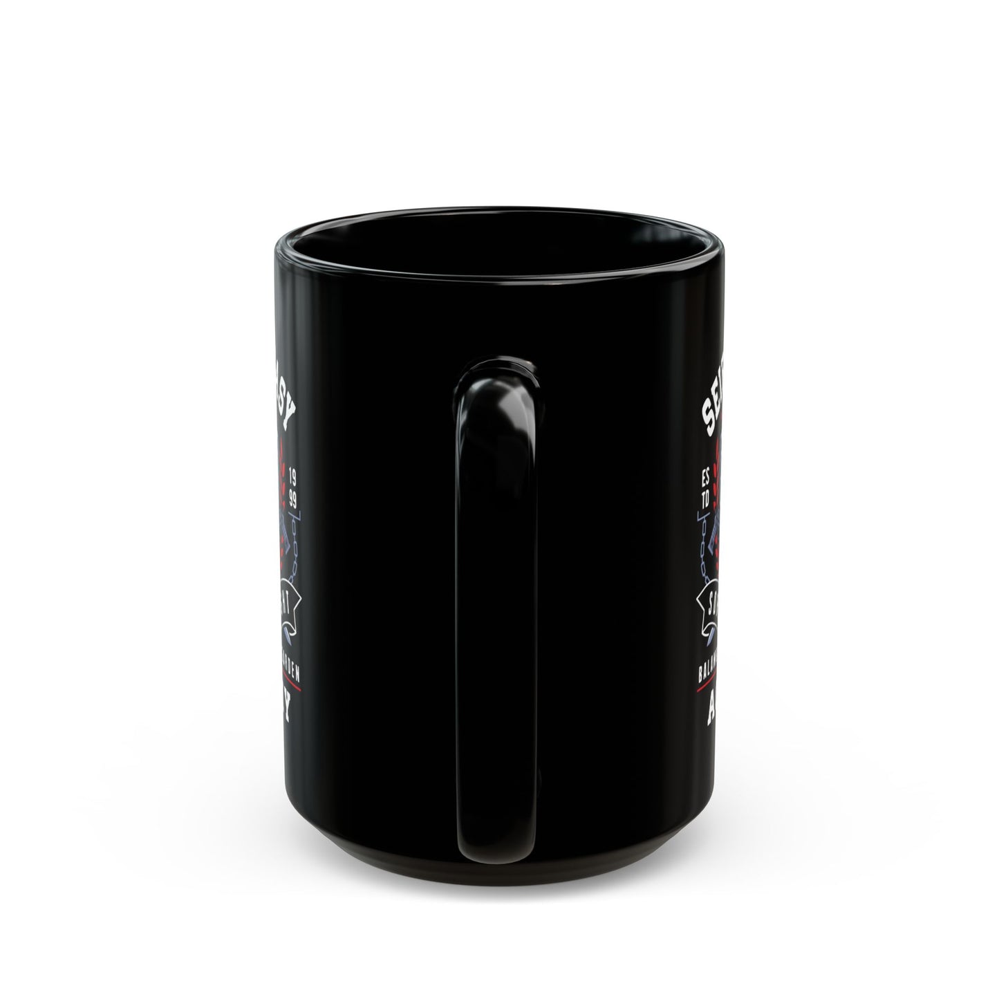 Seifer Almasy Academy Emblem Black Mug