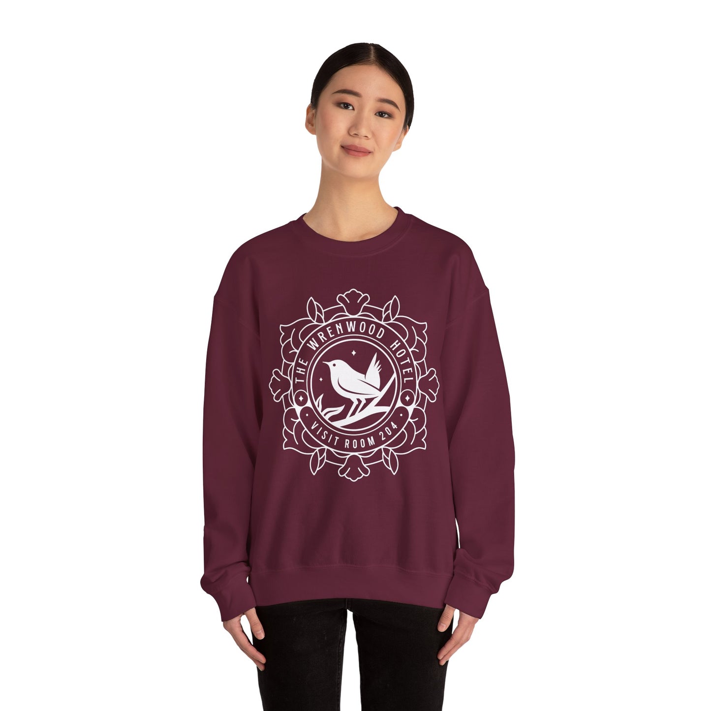 Wrenwood Hotel Emblem Crewneck Sweatshirt