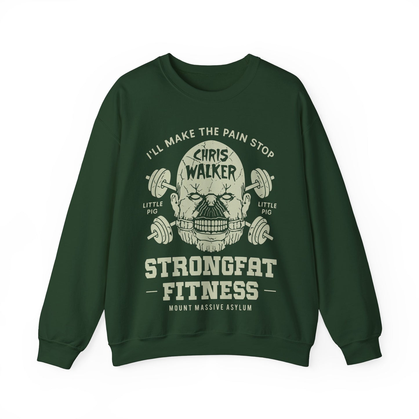Mount Massive Asylum Fitness Unisex Crewneck Sweatshirt