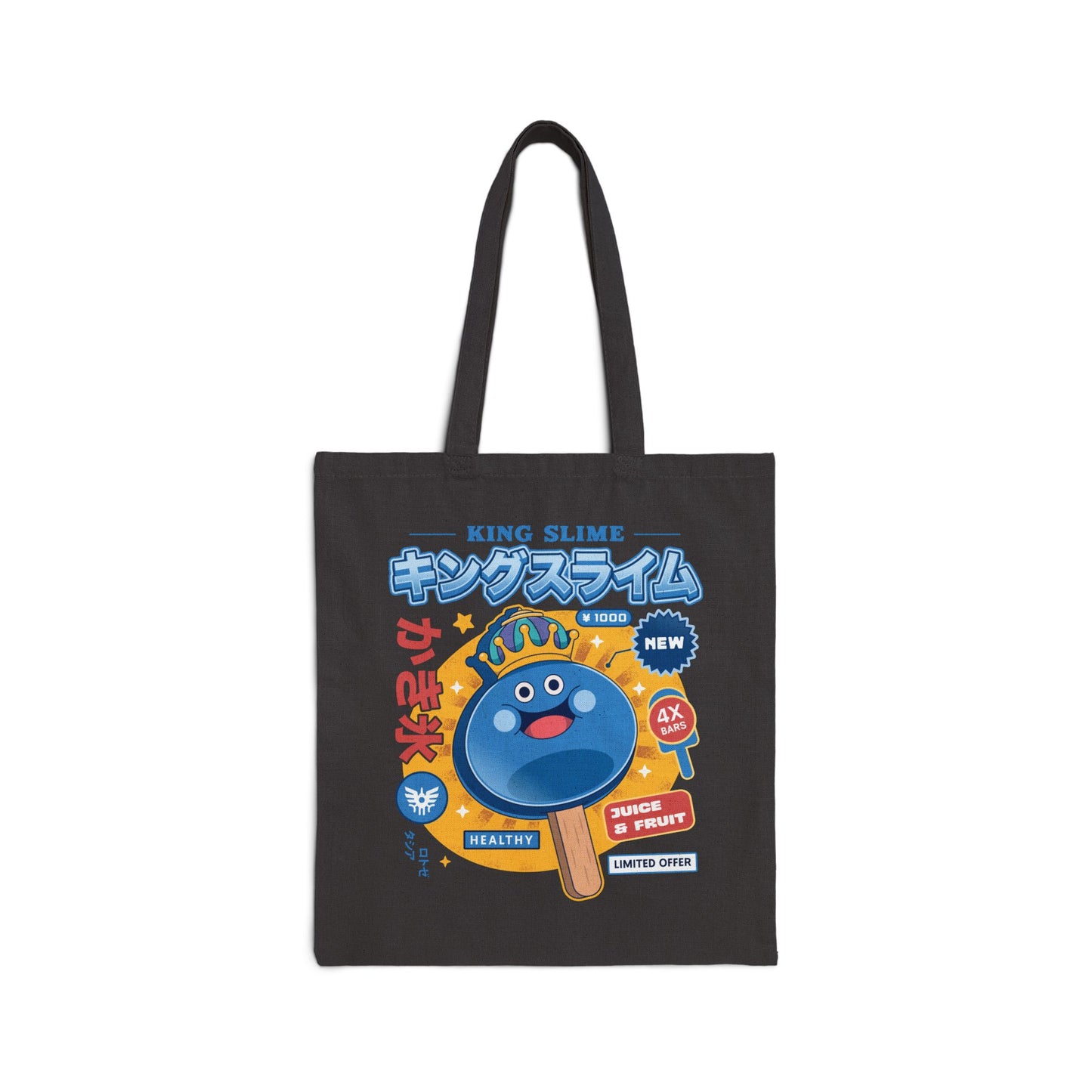 King Slime Ice Cream Tote Bag