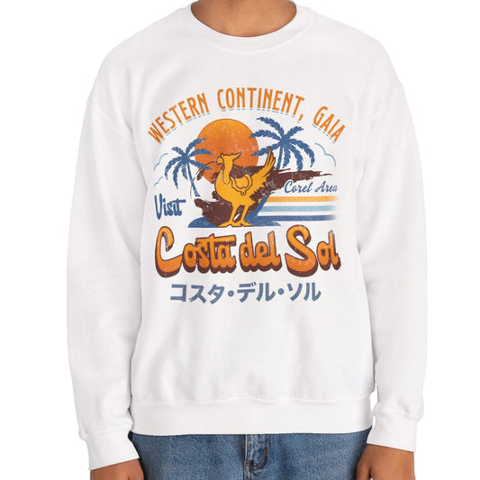 Costa Del Sol Vintage Unisex Crewneck Sweatshirt