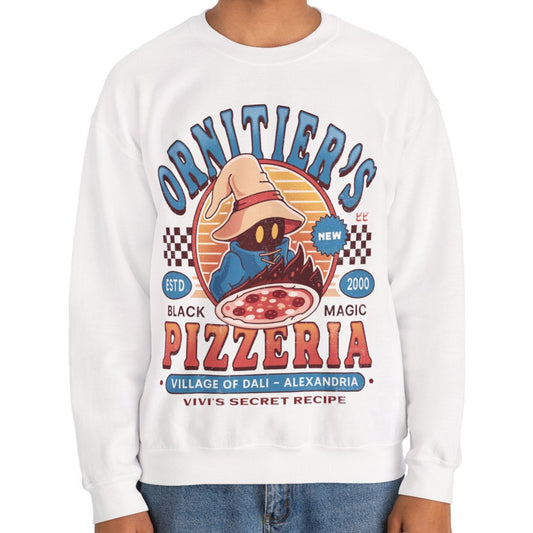 Ornitier Pizzeria Vintage Unisex Crewneck Sweatshirt