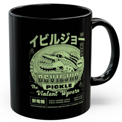 Deviljho Pickle Grunge Black Mug