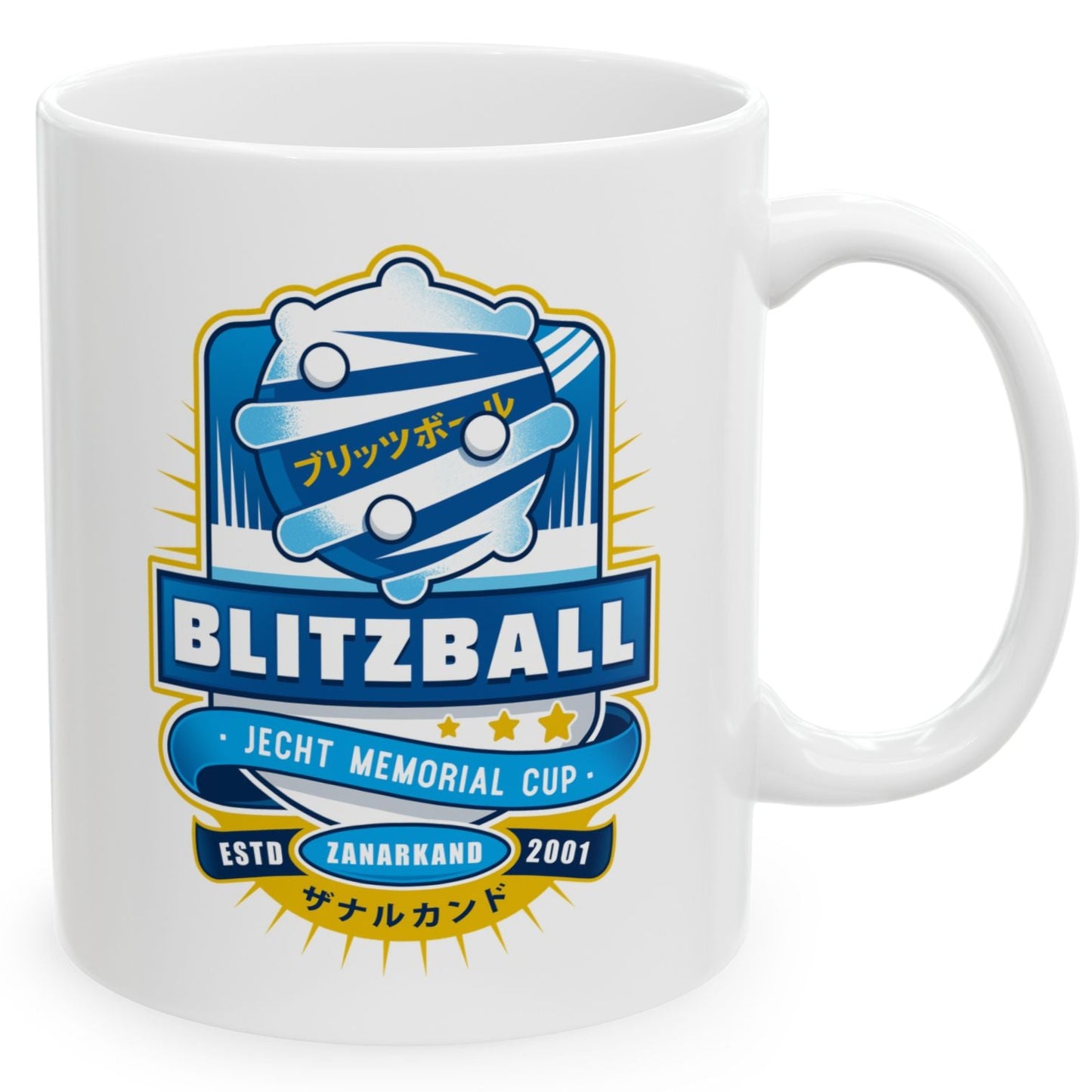 Blitzball Zanarkand Emblem Ceramic Mug