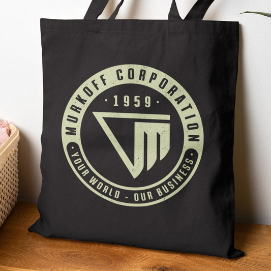 Murkoff Corporation Emblem Cotton Canvas Tote Bag