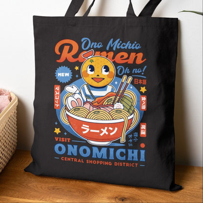 Ono Michio Ramen Cotton Canvas Tote Bag