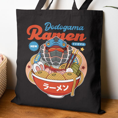 Dodogama Ramen Cotton Canvas Tote Bag