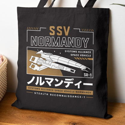 Ssv Normandy Aesthetic Cotton Canvas Tote Bag