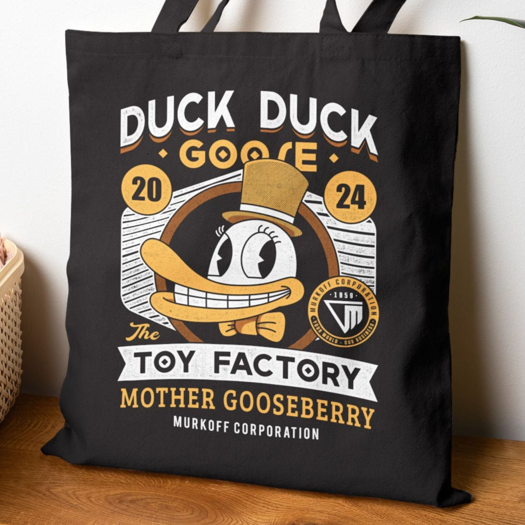 Sinyala Facility Toy Factory Cotton Canvas Tote Bag