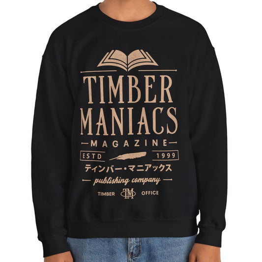 Timber Maniacs Vintage Unisex Crewneck Sweatshirt