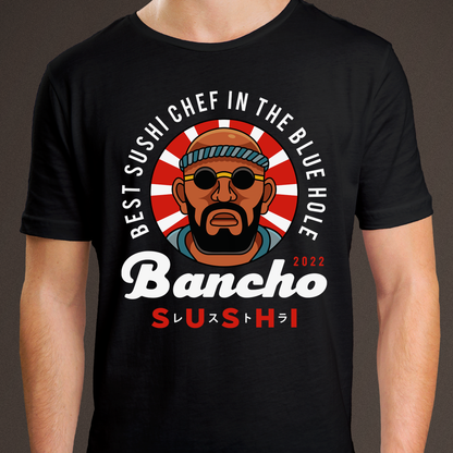 Bancho Sushi Emblem Unisex T-Shirt