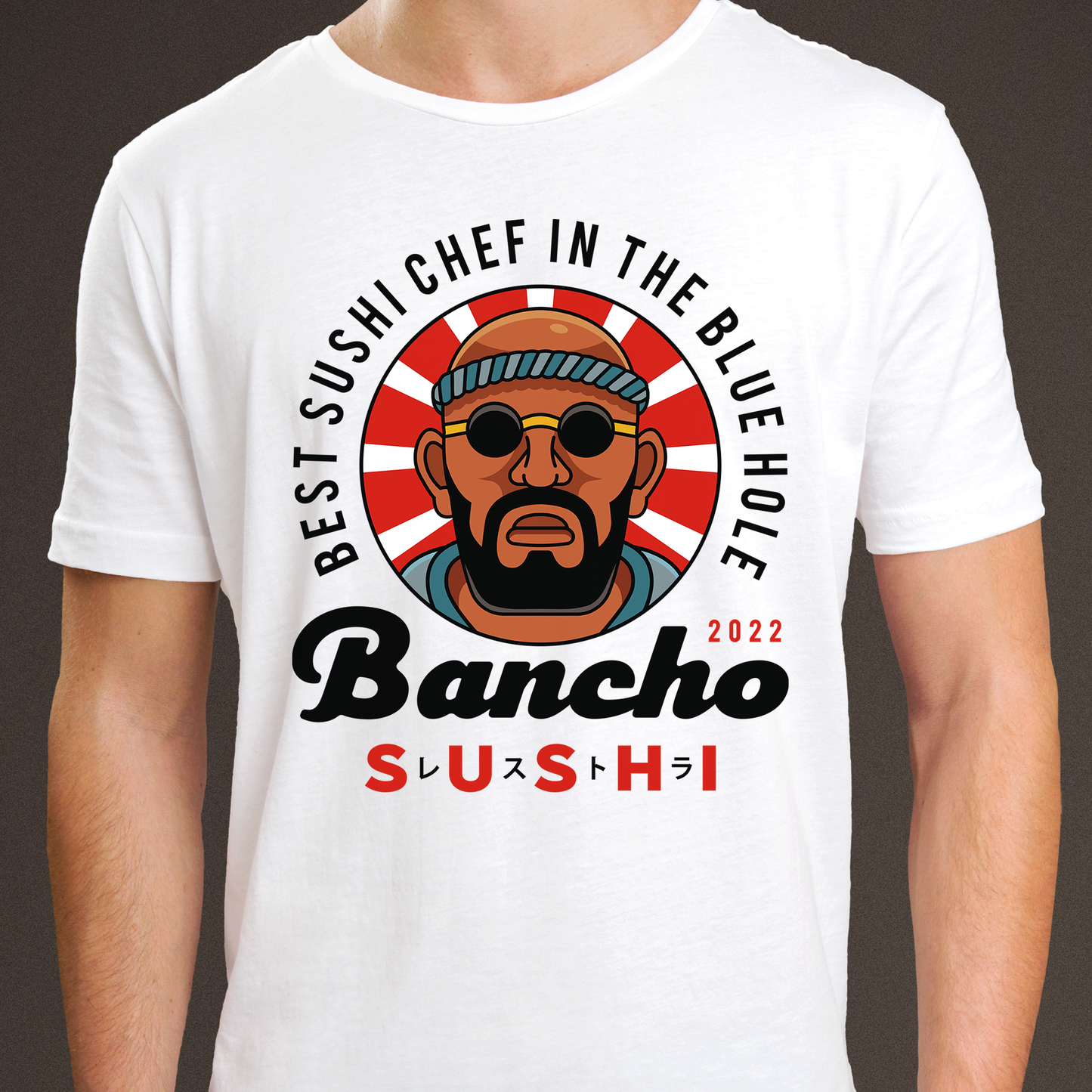 Bancho Sushi Emblem Unisex T-Shirt