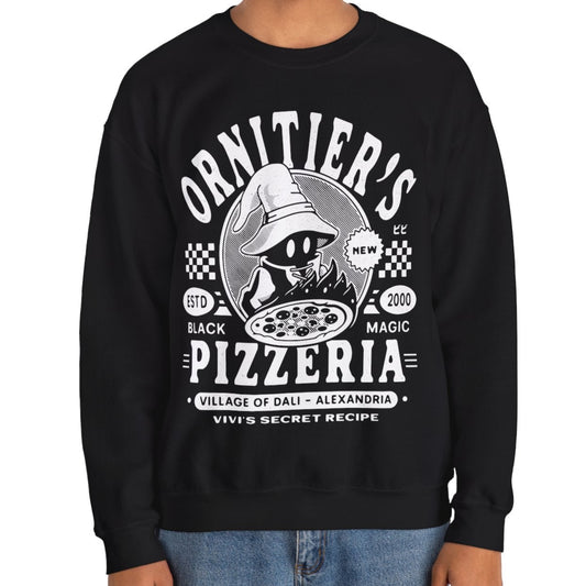 The Ornitier Pizzeria Grunge Unisex Crewneck Sweatshirt