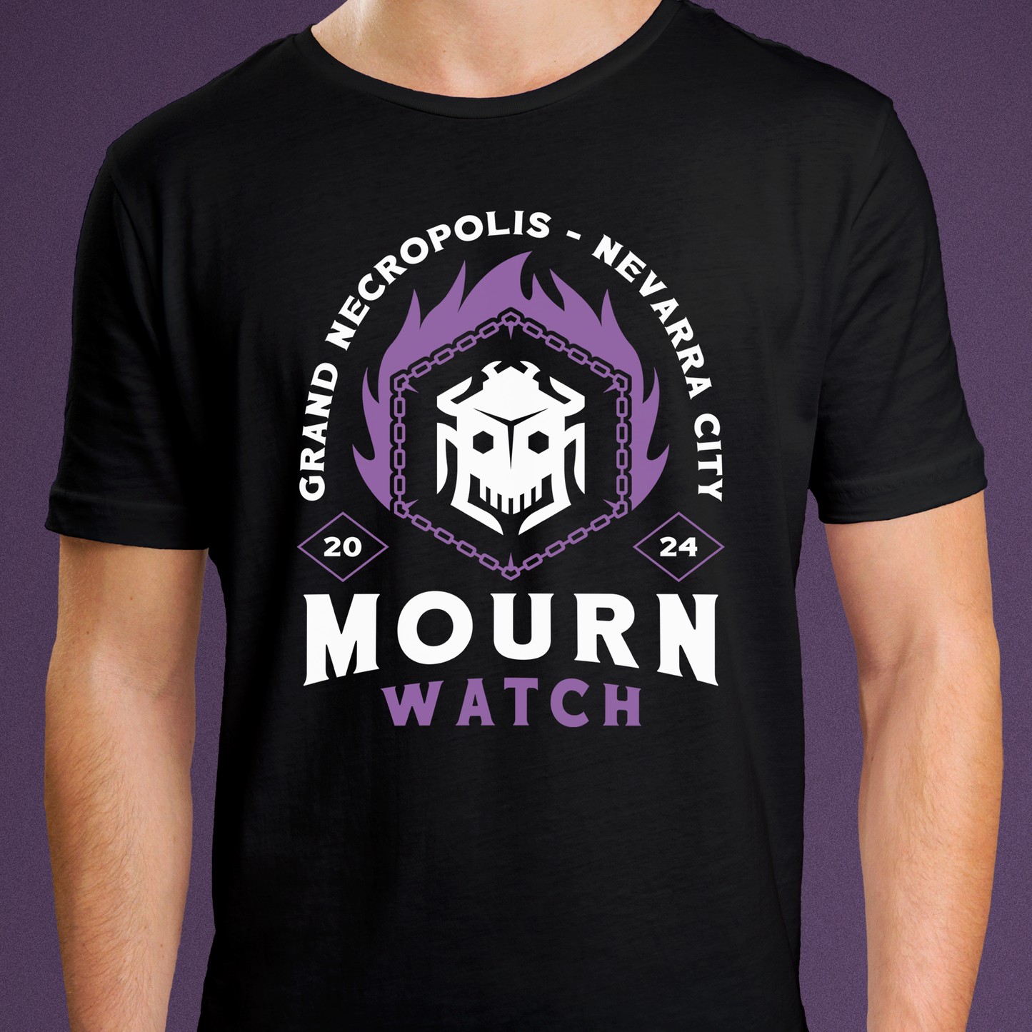 Mourn Watch Emblem Unisex T-Shirt
