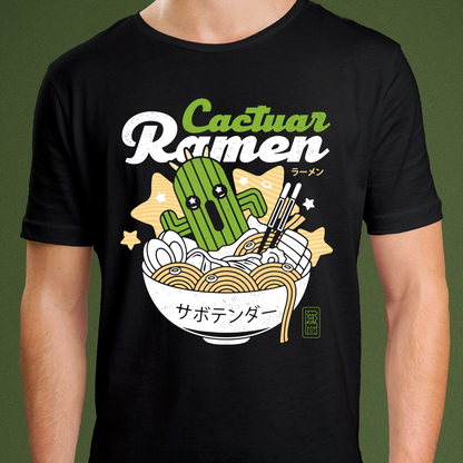 Cactuar Ramen Aesthetic Unisex T-Shirt