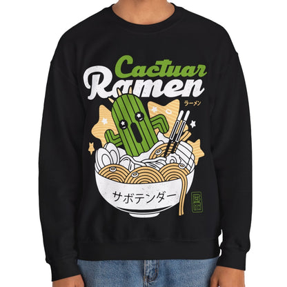 Cactuar Ramen Aesthetic Unisex Crewneck Sweatshirt