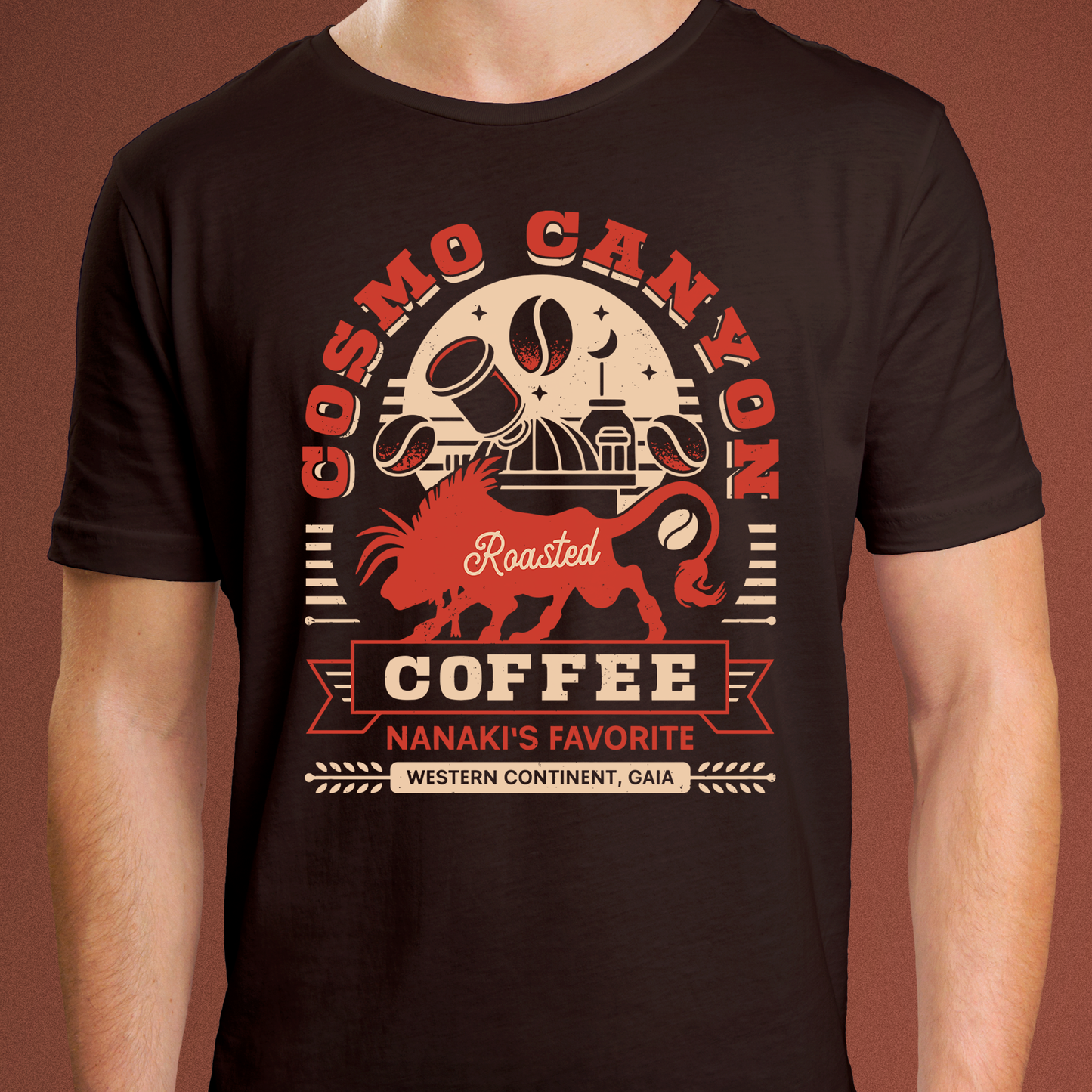 Cosmo Canyon Coffee Grunge Unisex T-Shirt