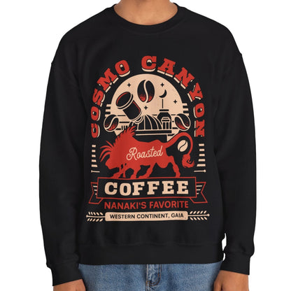 Cosmo Canyon Coffee Grunge Unisex Crewneck Sweatshirt