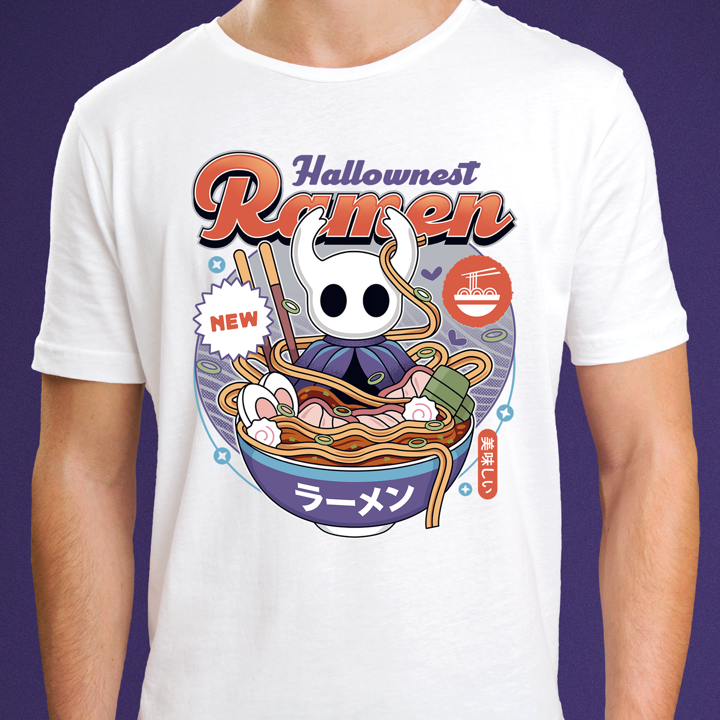Hallownest Ramen Vintage Unisex T-Shirt