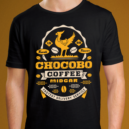 Chocobo Coffee Grunge Unisex T-Shirt