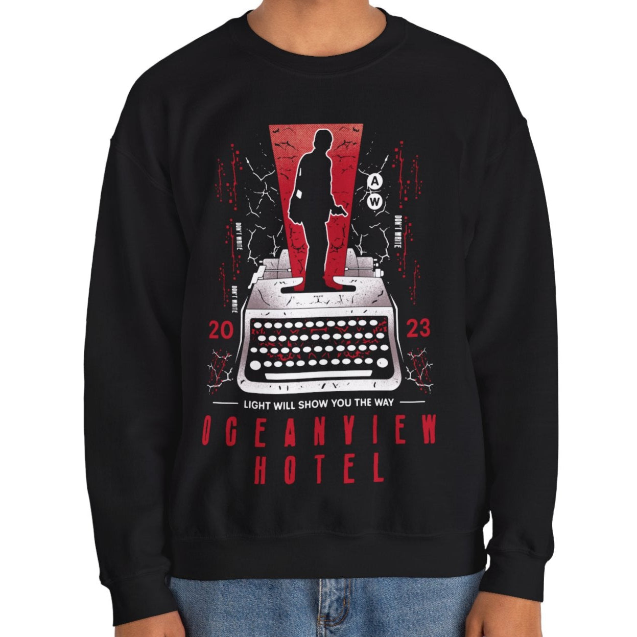 Dont Write Unisex Crewneck Sweatshirt