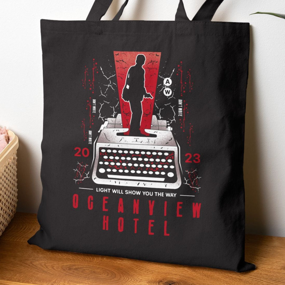 Dont Write Cotton Canvas Tote Bag
