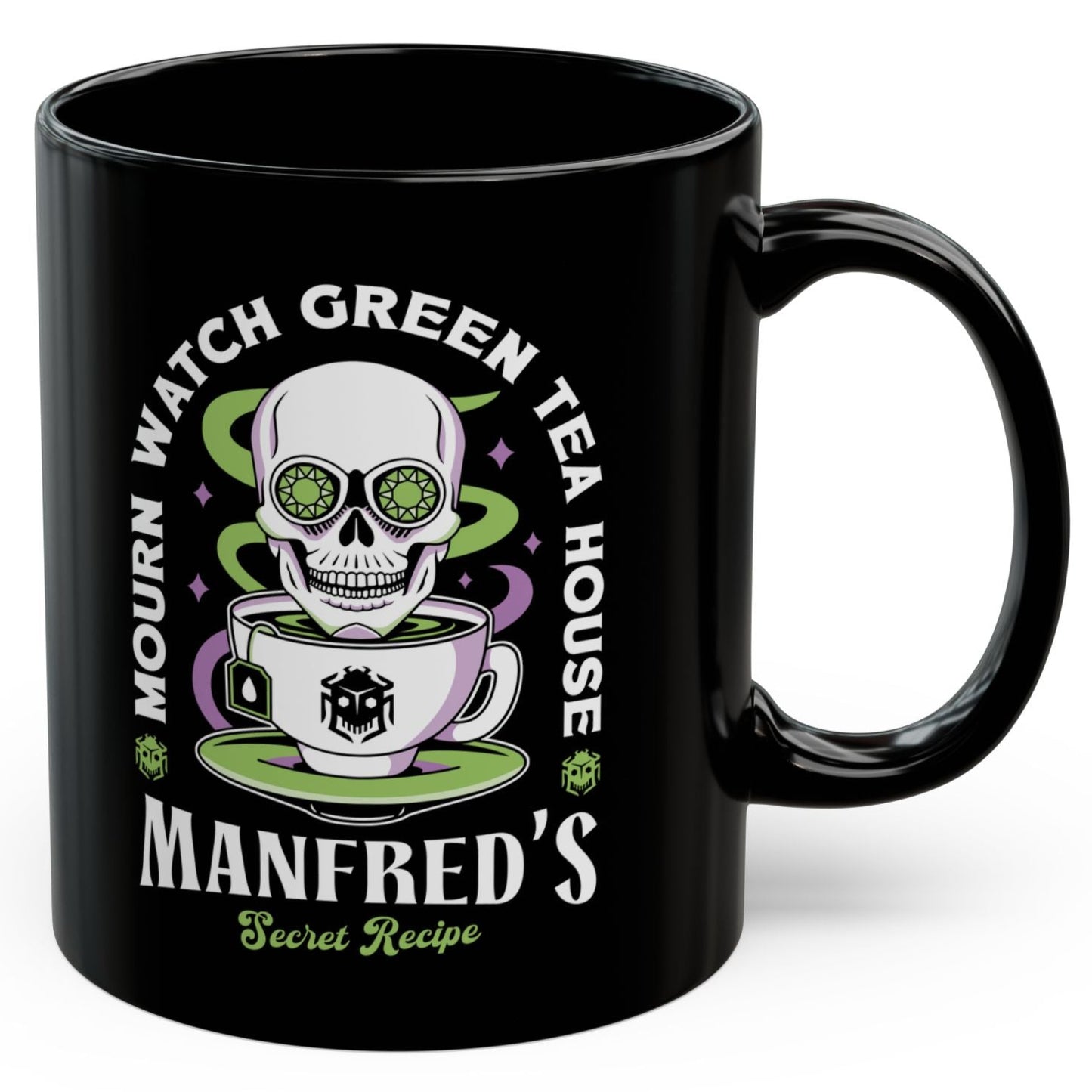 Mourn Watch Green Tea Black Mug