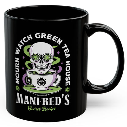 Mourn Watch Green Tea Black Mug