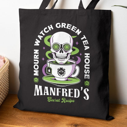 Mourn Watch Green Tea Cotton Canvas Tote Bag