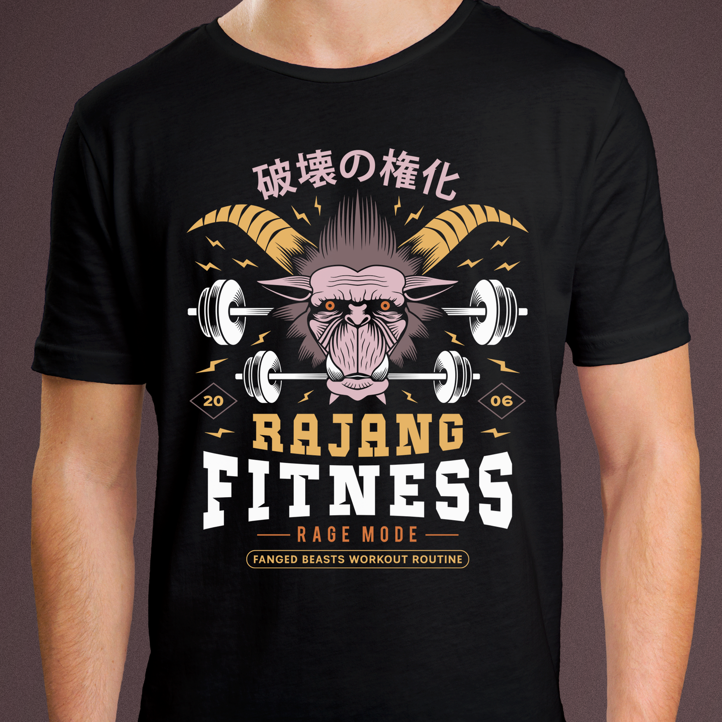 Rajang Fitness Unisex T-Shirt