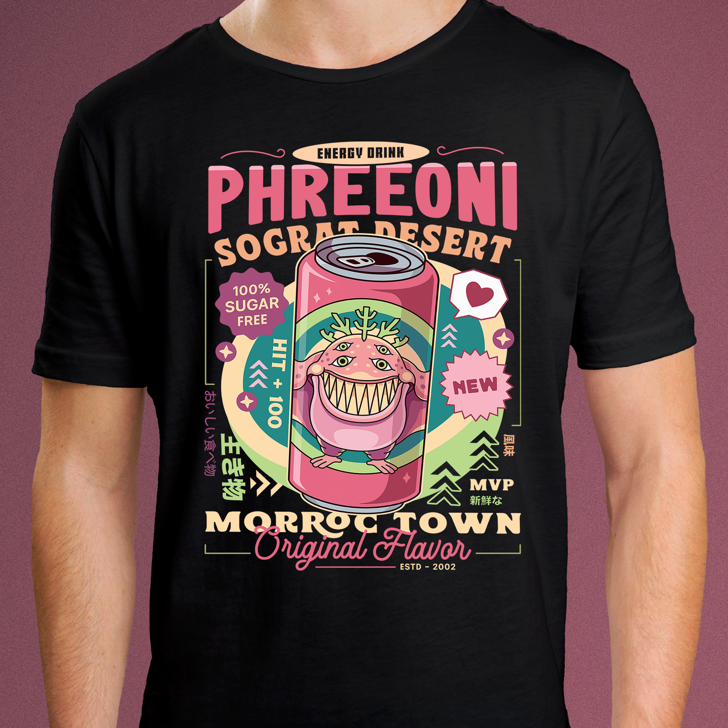 Phreeoni Energy Drink Unisex T-Shirt