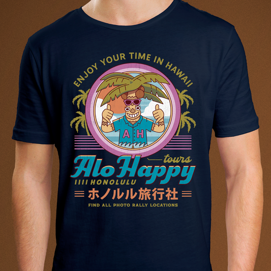 Alo Happy Tours Vintage Unisex T-Shirt