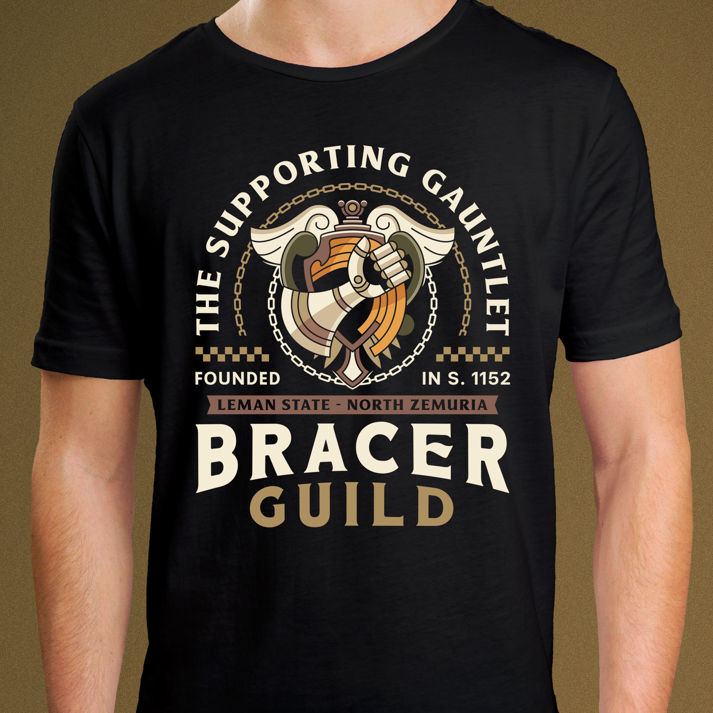 Bracers Guild Leman Crest Unisex T-Shirt