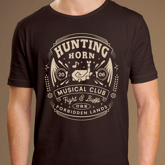 Hunting Horn Musical Club Unisex T-Shirt