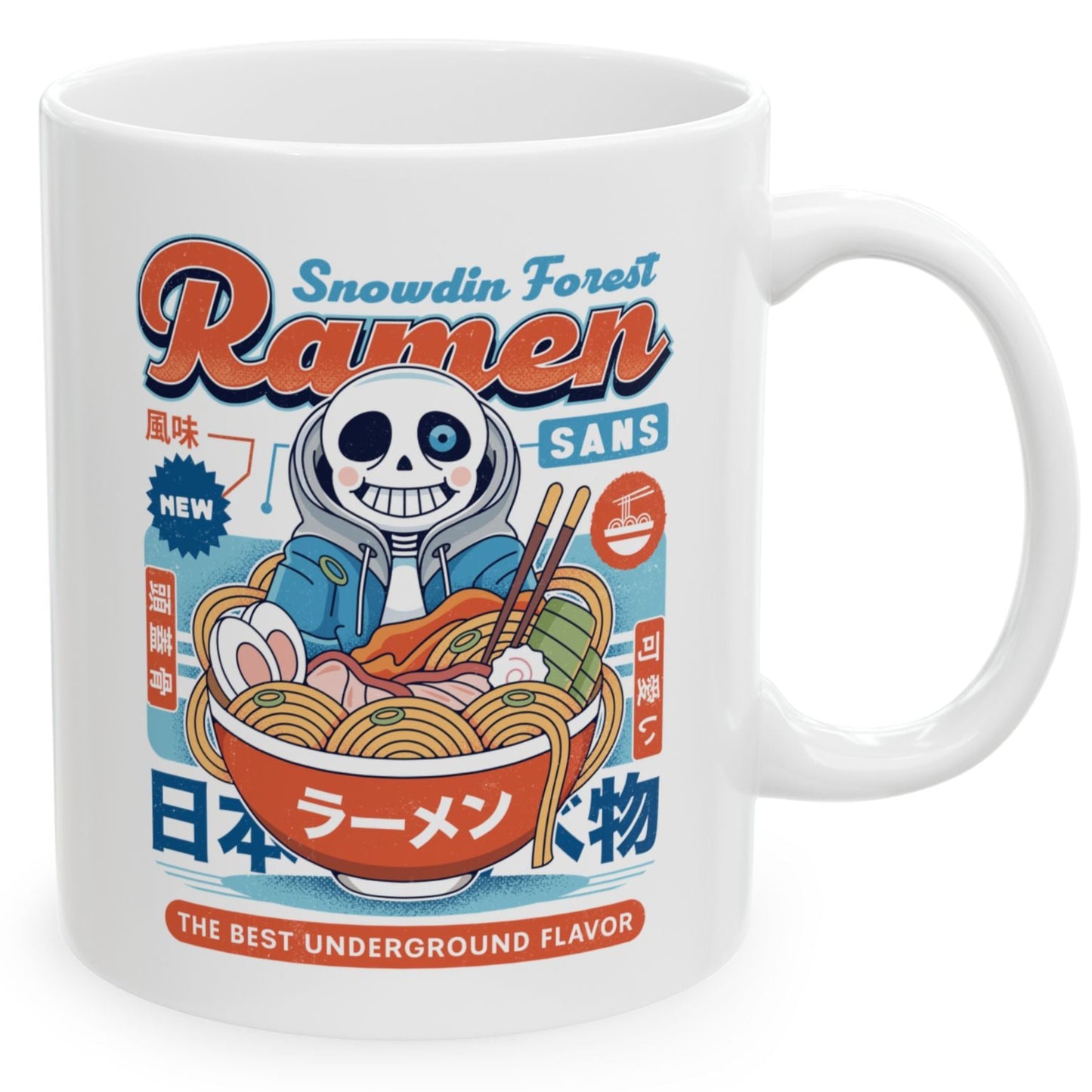 Snowdin Forest Ramen Vintage Ceramic Mug