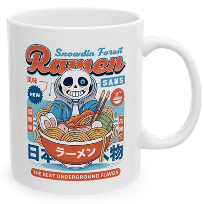 Snowdin Forest Ramen Vintage Ceramic Mug