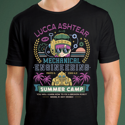 Lucca Ashtear Summer Camp Unisex T-Shirt