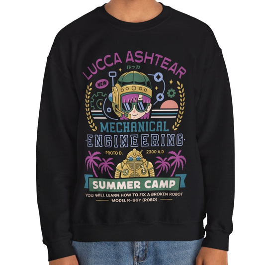 Lucca Ashtear Summer Camp Unisex Crewneck Sweatshirt