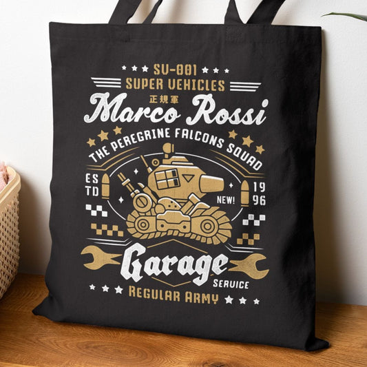 Peregrine Falcons Squad Garage Cotton Canvas Tote Bag
