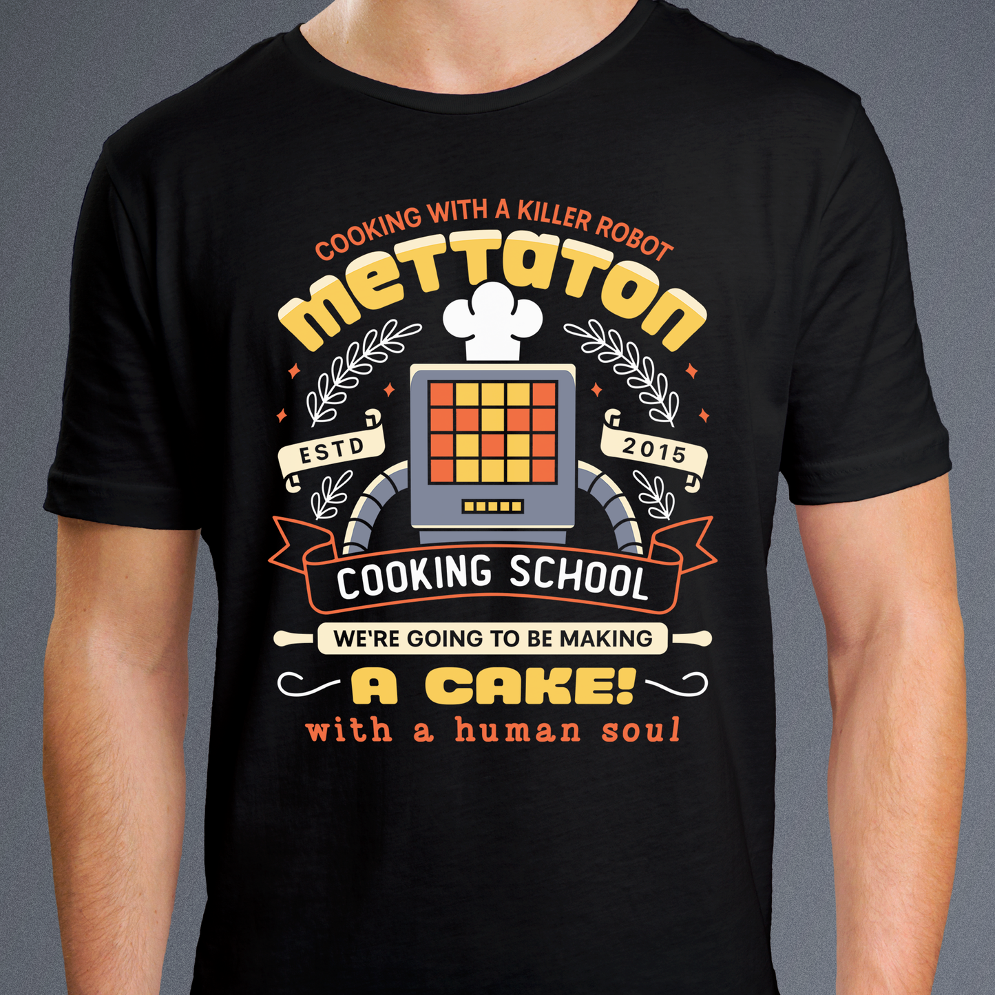Mettaton Cooking School Crest Unisex T-Shirt