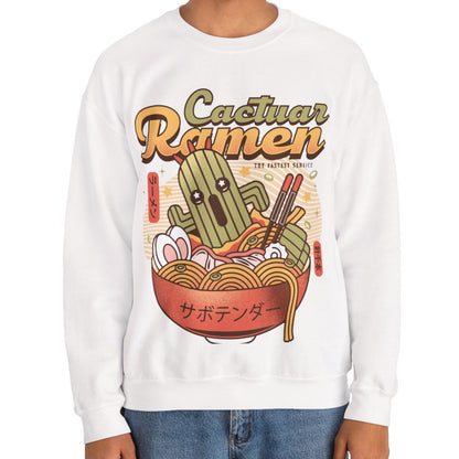 Cactuar Ramen Vintage Unisex Crewneck Sweatshirt
