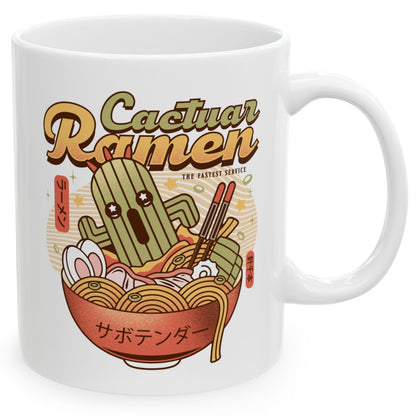 Cactuar Ramen Vintage Ceramic Mug