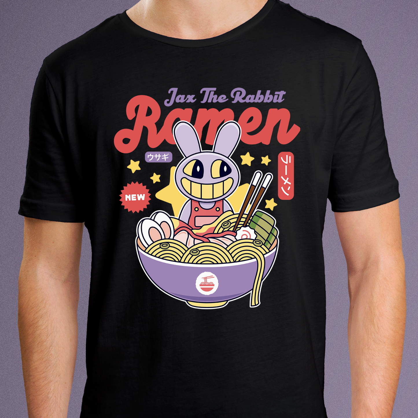 Jax Purple Rabbit Ramen Unisex T-Shirt
