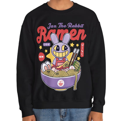 Jax Purple Rabbit Ramen Unisex Crewneck Sweatshirt