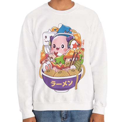 Maple World Monsters Ramen Unisex Crewneck Sweatshirt