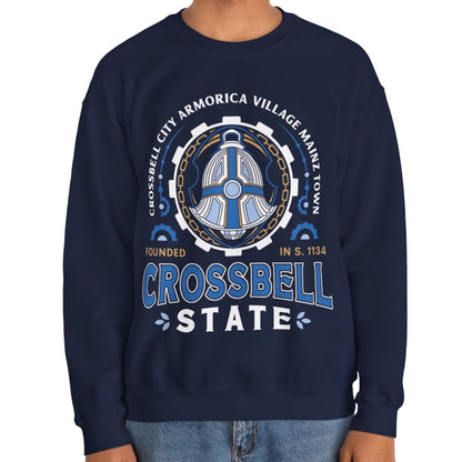 Crossbell State Crest Unisex Crewneck Sweatshirt