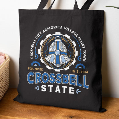 Crossbell State Crest Cotton Canvas Tote Bag